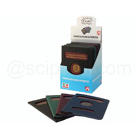 Porta Passaporto Europeo Pvc Colori Assortiti