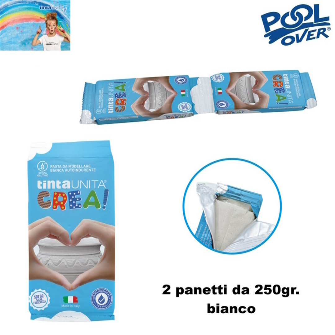 Pasta Modellabile 250gr X 2 Pezzi + Spatola Bianca