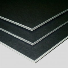 Canson - Carton Plume Pages Black 5 Mm A4-21 X 29 .7 cm