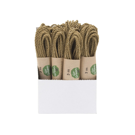 Cordoncino 100% Cotone 3mx3mm Marrone Chiaro