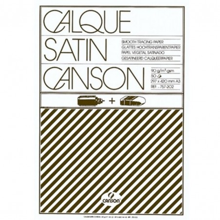 Blocco Carta Lucida Manuale A3 50fg 90gr