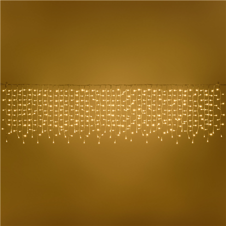 Tenda 420led Ice Light Luce Fissa Cavo Traspa