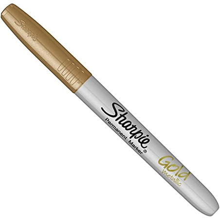 Marcatore  Punta Fine Metallic Oro