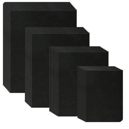 Cartone Telato Cm. 30x40 Nero