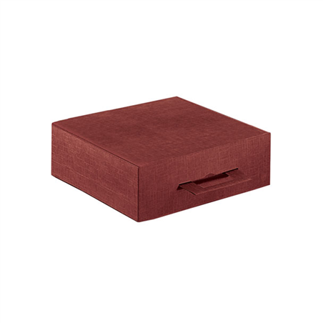 Scatola Cantinetta 3 Bottiglie 34x28x9cm (10) Seta Bordeaux
