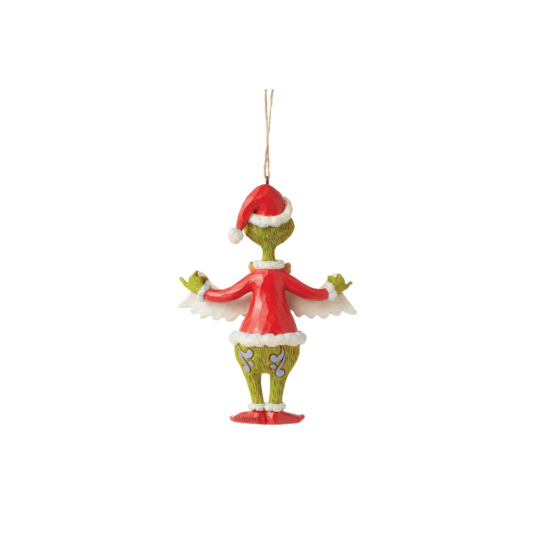 Ornamento Grinch Jimshore Grinch Banner Ho — immagine 2