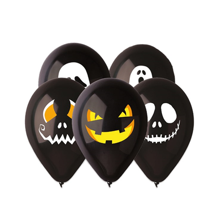 Palloncino 30cm All Round Halloween 50pz
