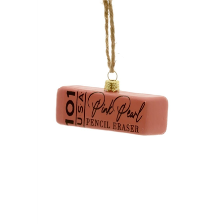 Ornamento Vetro Pink Eraser Cody Foster