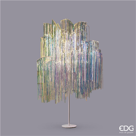 Albero Led Frange 960microled H180cm D90cm Natural Iridescente