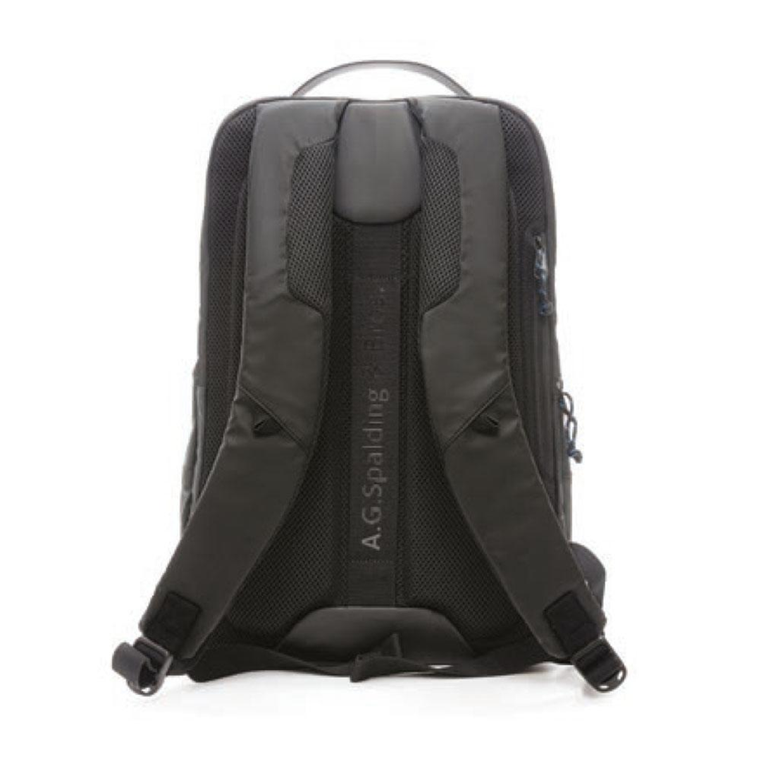 Zaino Round Rubber Nylon Gommato Nero — immagine 3