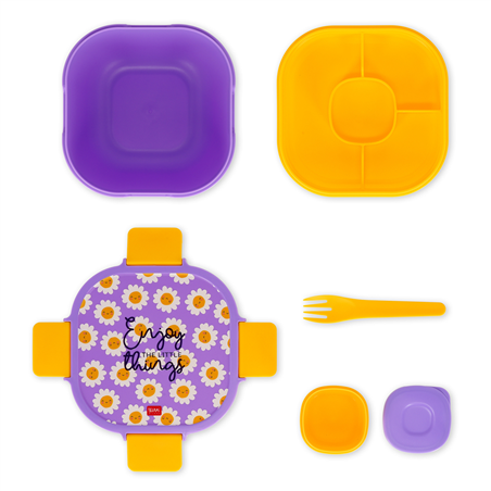 Lunch Box 19x10,7x19cm Daisy