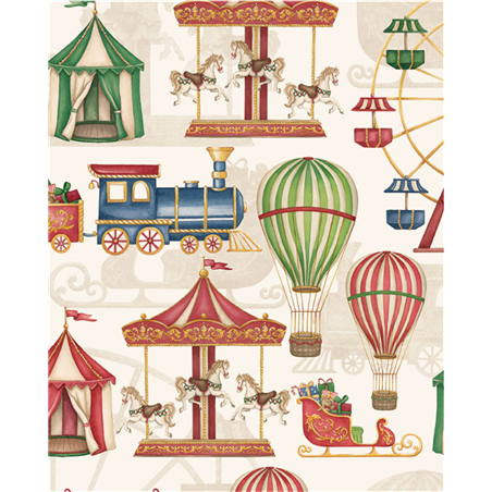Carta Regalo 70x100 Natale  Giostre