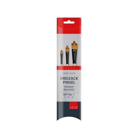 Set 3 Pennelli Per Effetti A Corona A370