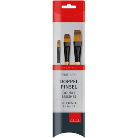 Set 3 Pennelli Per Effetti Duplo A350