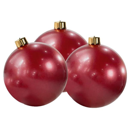 Mini Sfera Gonfiabile 20cm Trio  Vintage Red