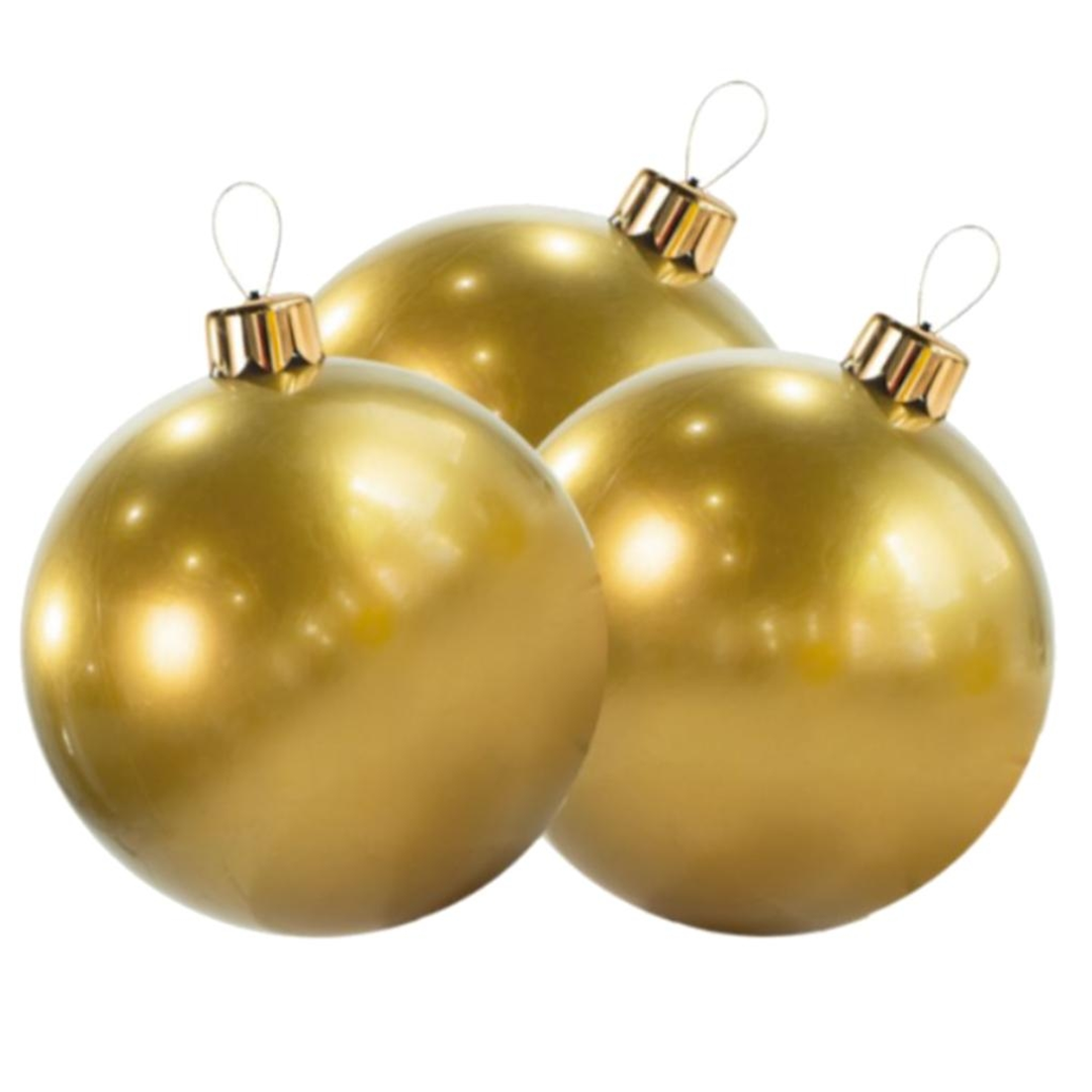 Mini Sfera Gonfiabile 20cm Trio Vintage Gold