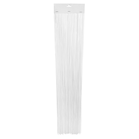 Frangia Pvc 100% 2 Fogli 20x95cm Bianco