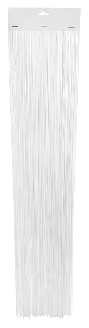 Frangia Pvc 100% 2 Fogli 20x95cm Bianco