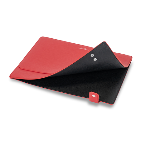 Portadocumenti A4 Japanese Cherry Red - Black