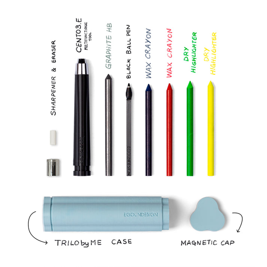 Atelier Portatile Triloby-Me Azzurro Quiete — immagine 3