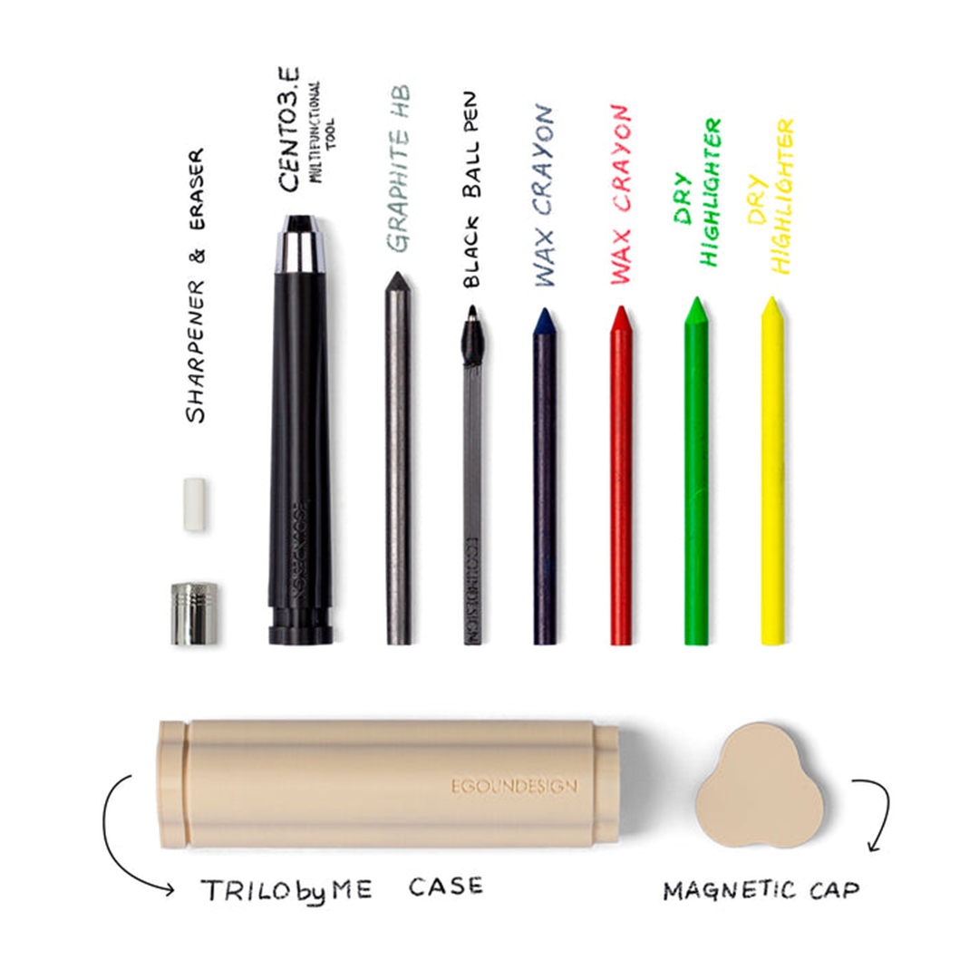 Atelier Portatile Triloby-Me Avorio Naturale — immagine 3
