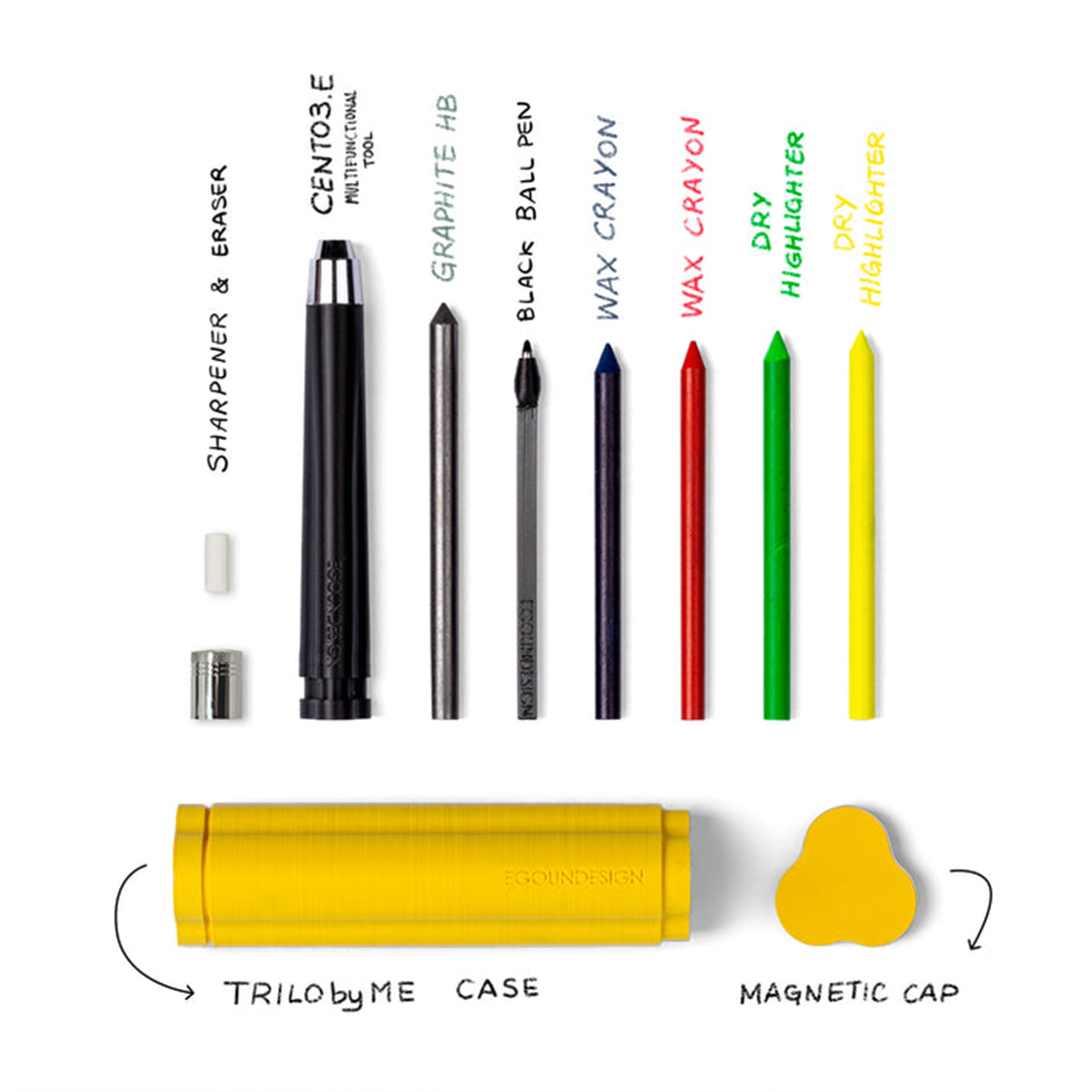 Atelier Portatile Triloby-Me Giallo Intenso — immagine 3
