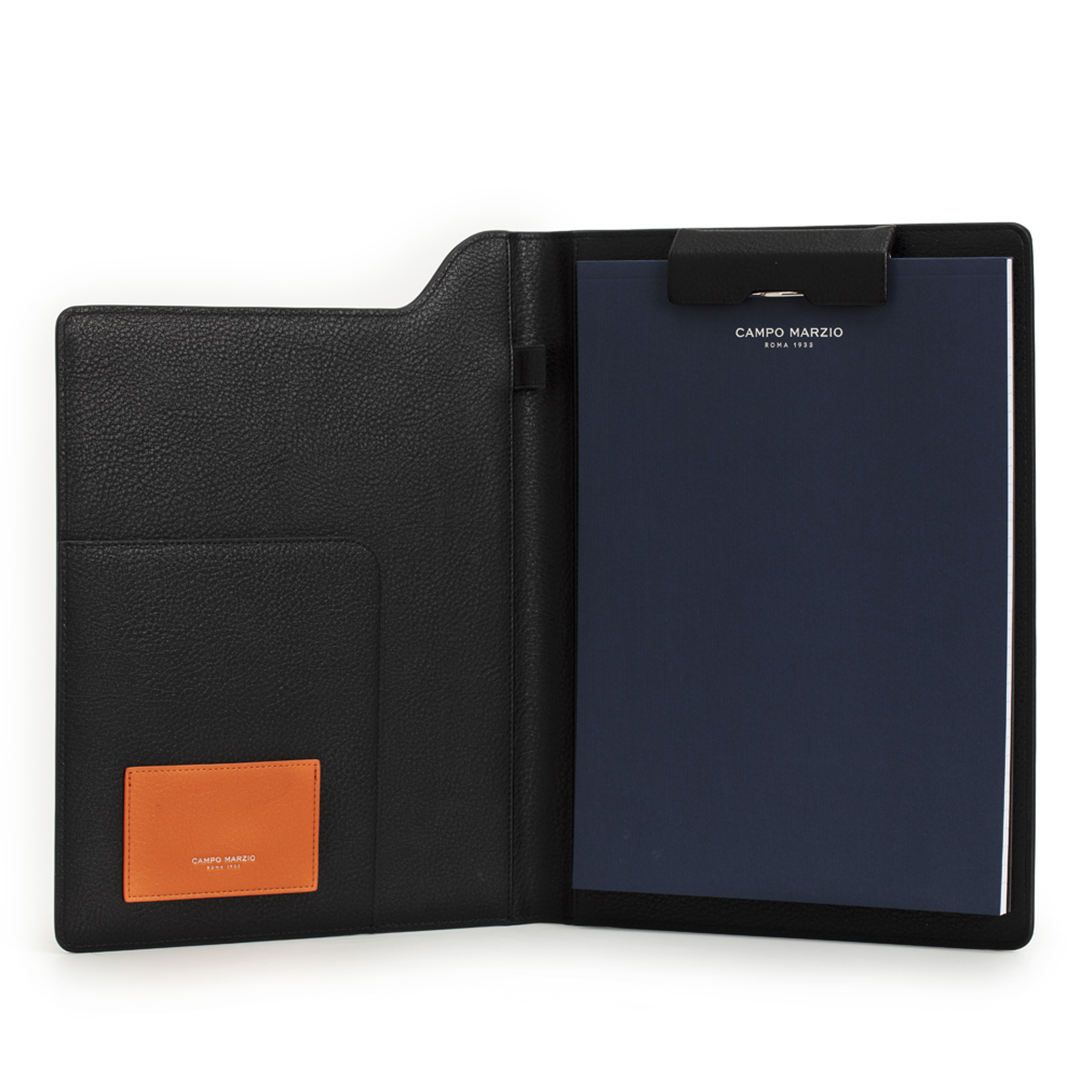 Portablocco Hudson A4 Portfolio Clip Nero — immagine 2
