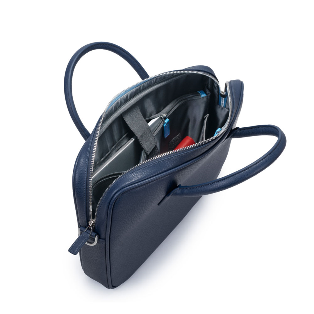 Borsa Portadocumenti 13'' Boston Ocean Blue - Anthracite — immagine 3