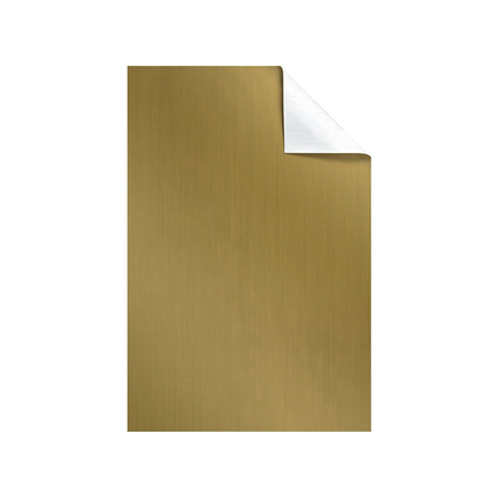 Carta Regalo 70x100cm Uni Strisce  Oro