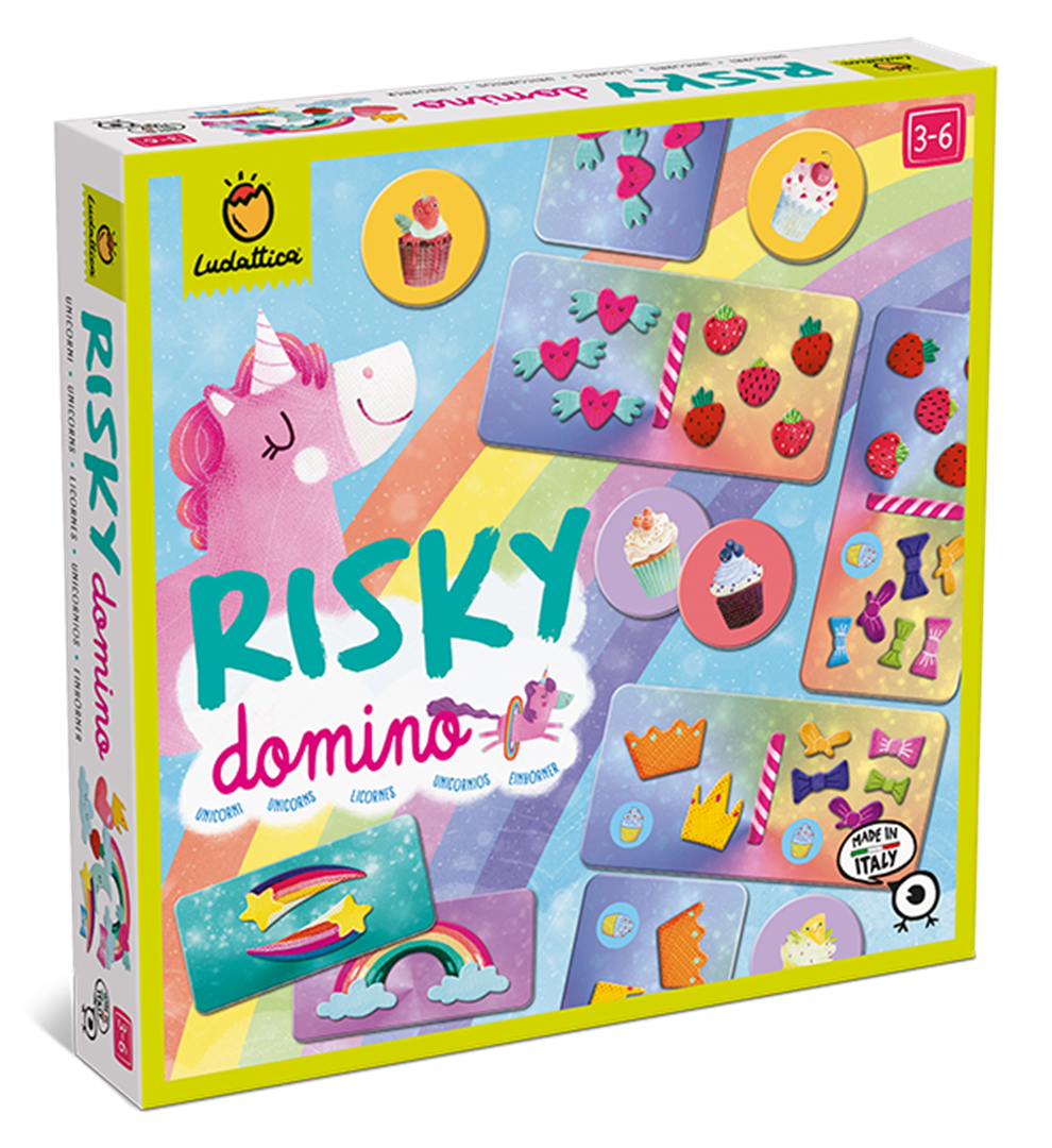 Risky Domino Unicorni | Ludattica
