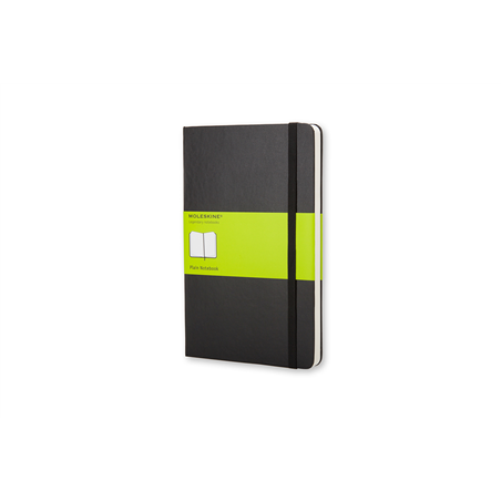 Notebook Neutro Plain Pocket Nero Hard Cover