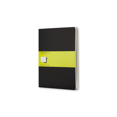 Cahier Xl Neutro 3pz Nero