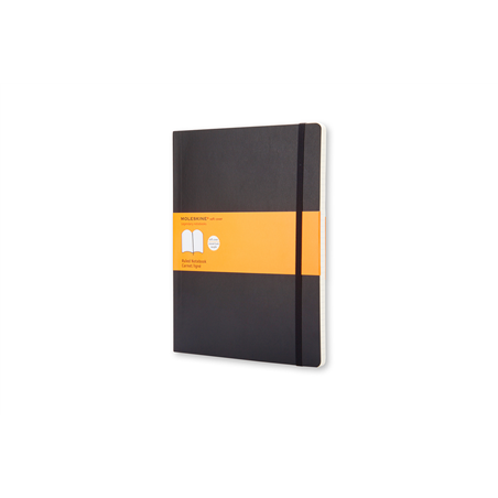 Notebook Righe  Xl A4 Nero Soft Cover