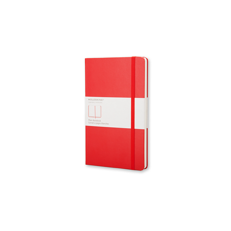 Notebook Plain Neutro Large Rosso Hard Cover