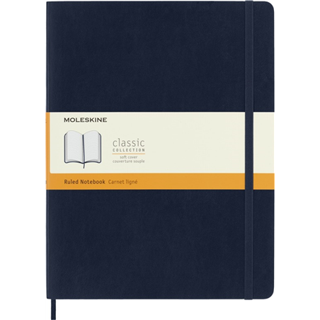 Notebook Righe  Xl Blue Sapphire Soft