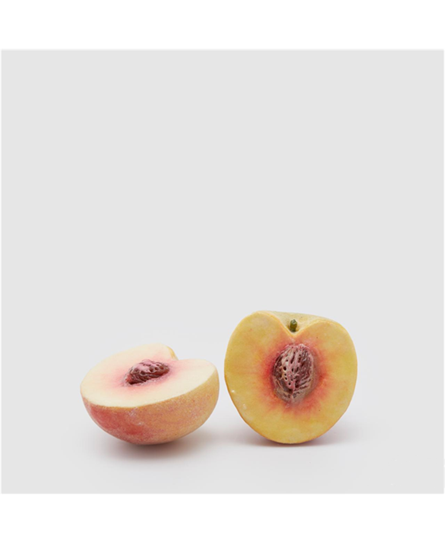 Ornamento Pesca Frutta 1pz. Duke Metà D08cm