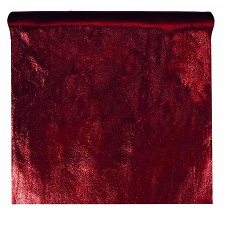 Runner Yocelyn Eco Pelle  Cm30x2,5mt Rosso
