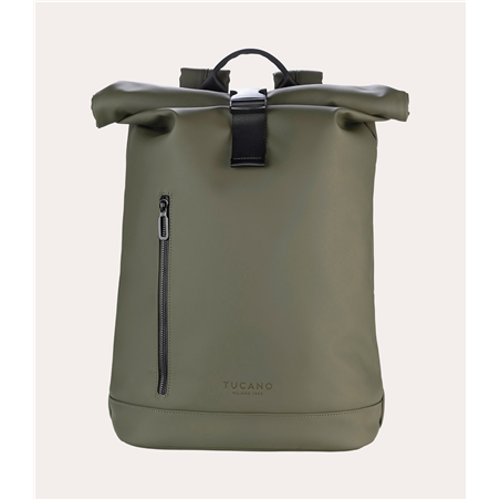Gommo Zaino Rolltop 15''6 Verde Militare