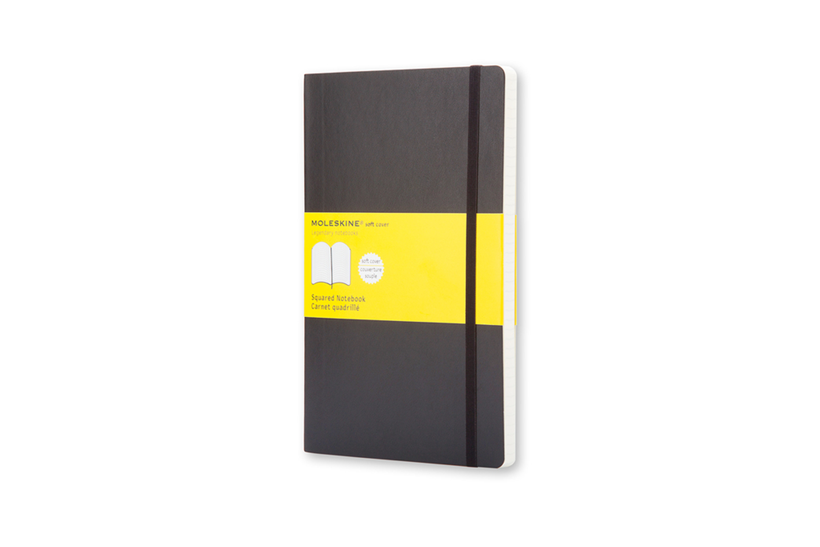 Notebook Qudretti 5mm Pocket Nero Soft Cover