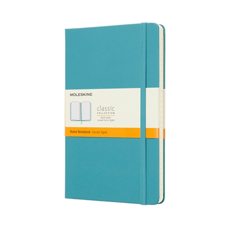 Notebook Righe Large Reef Blu Hard