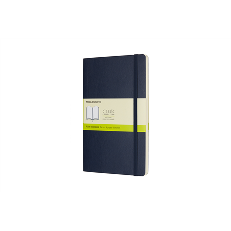 Notebook Plain Neutro Large Blu Sapphire Soft