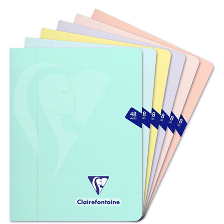Quaderno Cucito 17x22 48p Seyes Ppl Colori Pastello Assortiti