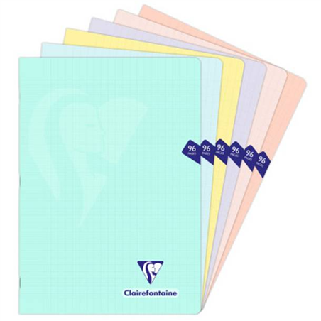 Quaderno Cucito A4 96 Pagine Seyes Ppl Colori Pastello Assortiti