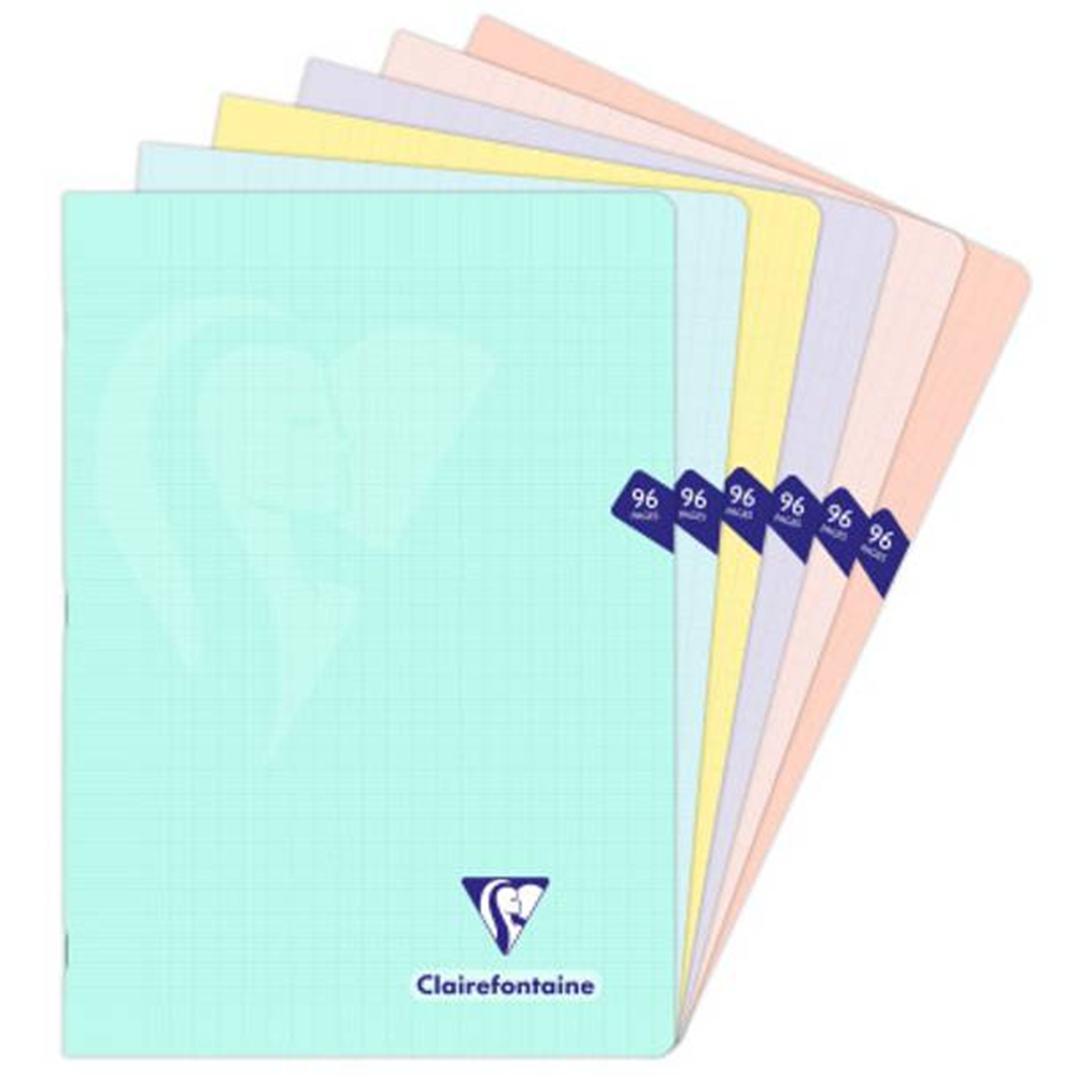 Quaderno Cucito A4 96 Pagine Seyes Ppl Colori Pastello Assortiti
