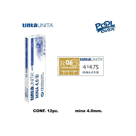 Pastello  Mina 4mm 06-Ocra Gialla