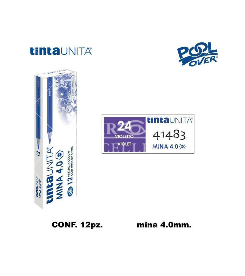 Pastello Mina 4mm 24-Violetto