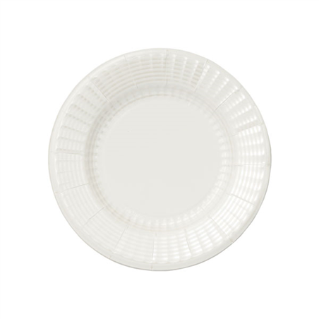 Piatto Carta 21cm 8pz  Elegance Pearl