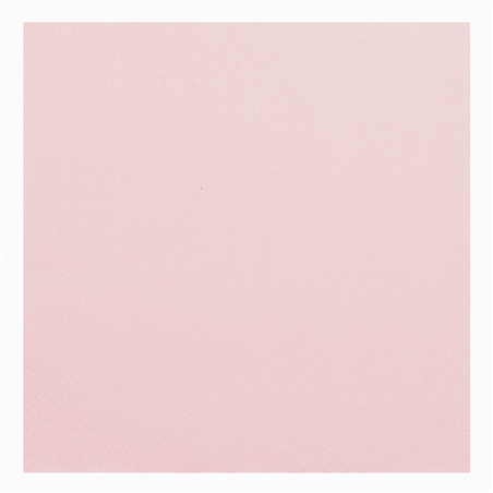 Tovagliolo 33x33 3 Veli 16pz  Rosa Geranio