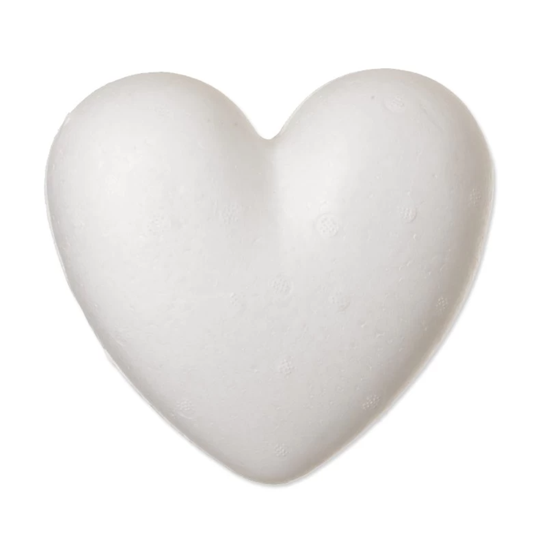 Cuore In Polistirolo Per Decoupage Apribibile 10 Cm
