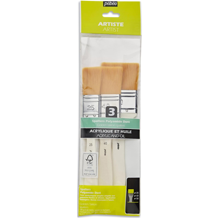 Astuccio 3 Spalters Poliammide Dorato